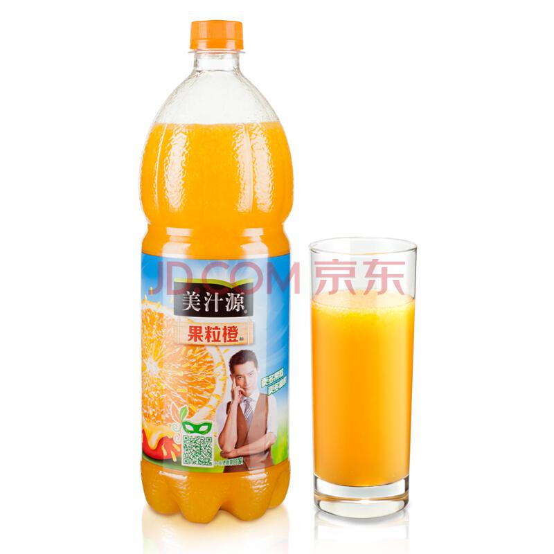 美汁源果粒橙 1.25LX12瓶 整箱64元