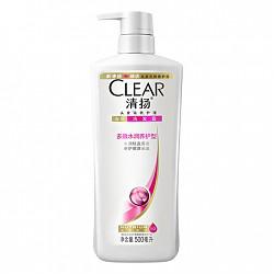 CLEAR 清扬 多效水润养护型洗发水 500ml*2瓶