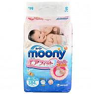 尤妮佳（moony） 婴儿纸尿裤 S84片 *4件 287.28元（合71.82元/件）