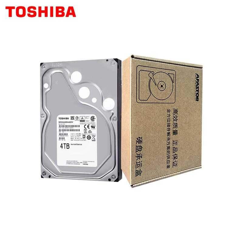 TOSHIBA 东芝 MD04ABA400V 4TB 监控级硬盘（5400RPM、128MB）