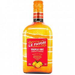 法国进口 醉爱（LE FAVORI）洋酒 橙味利口酒（配制酒）700ml*2件