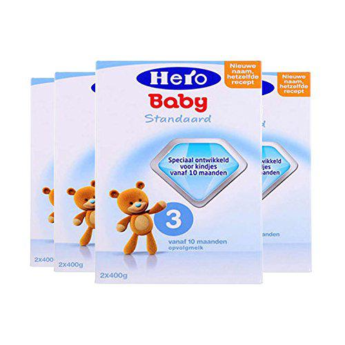Hero Baby 婴幼儿配方奶粉 3段 700g*4盒