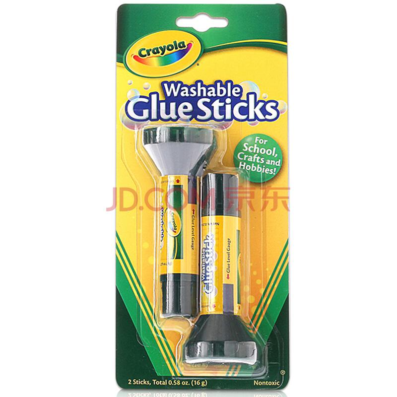 绘儿乐（Crayola）胶水胶棒可水洗儿童宝宝绘画工具玩具56-1129凑单品
