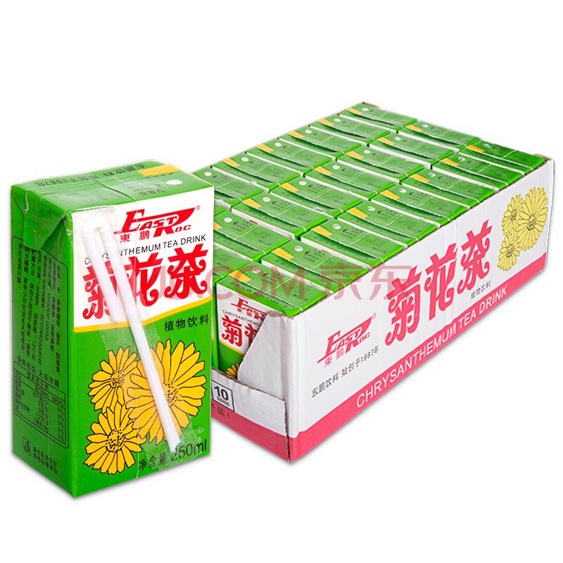 东鹏（EASTROC）菊花茶植物饮料 250ML*24盒/箱 特色茶饮料 东鹏特饮同厂19.9元