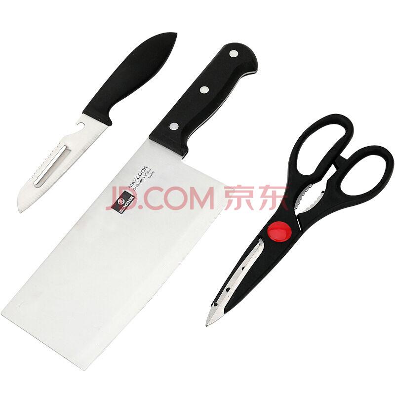 美厨（maxcook）不锈钢刀剪三件套 菜刀剪刀刨刀 MCD-06422.43元