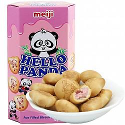 meiji 明治 草莓夹心饼干 50g