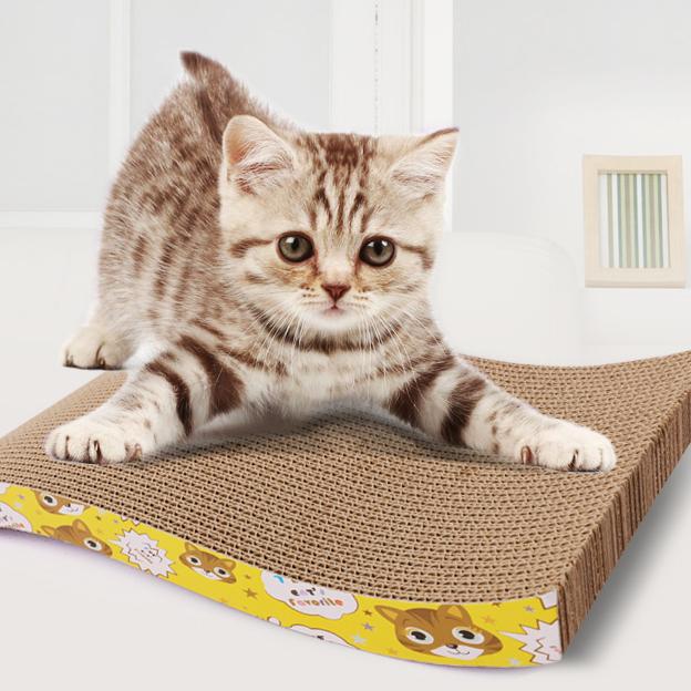瓦楞纸猫抓板宠物猫咪玩具 加送猫薄荷