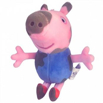 小猪佩奇 毛绒玩具粉红猪小妹19cm