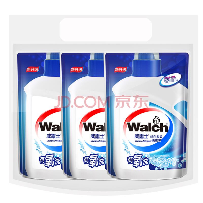【京东超市】威露士（Walch） 炫白多效 洗衣液 500g*3 *3件