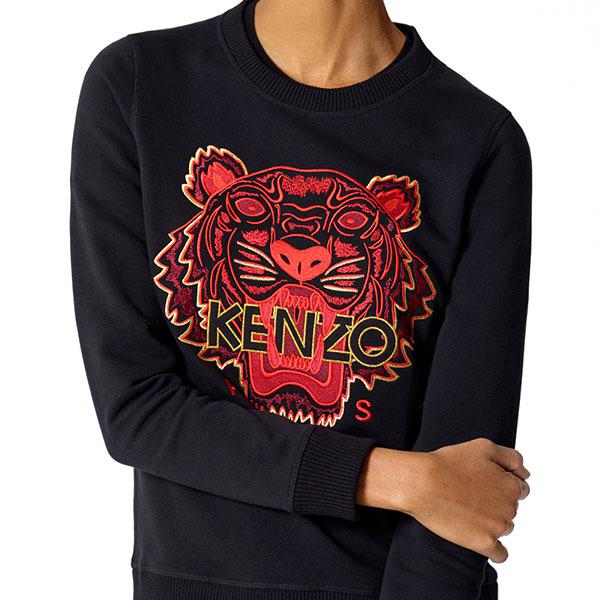 KENZO Chinese NY Capsule Collection 中国新年系列 女士虎头刺绣卫衣