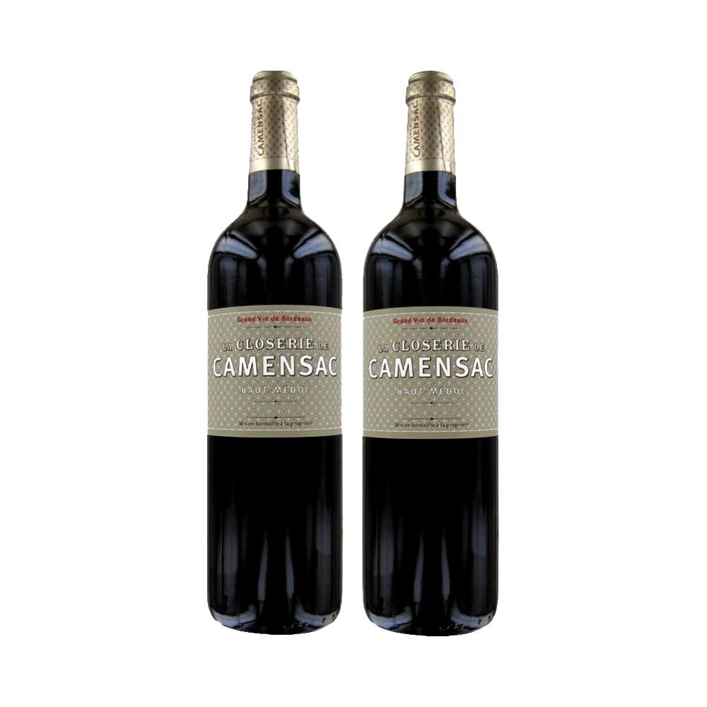 LA CLOSERIE DE CAMENSAC 卡门萨克庄园 副牌干红葡萄酒 2013年 750ml*2支 *3件