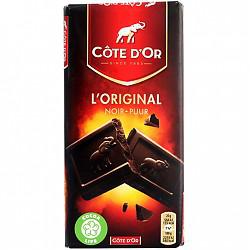【京东超市】比利时进口克特多金象黑巧克力100g --排装