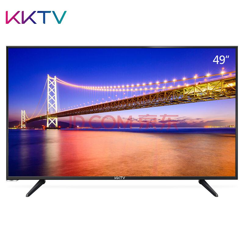 1号0点、历史新低：KKTV U49J 49英寸 智能电视机