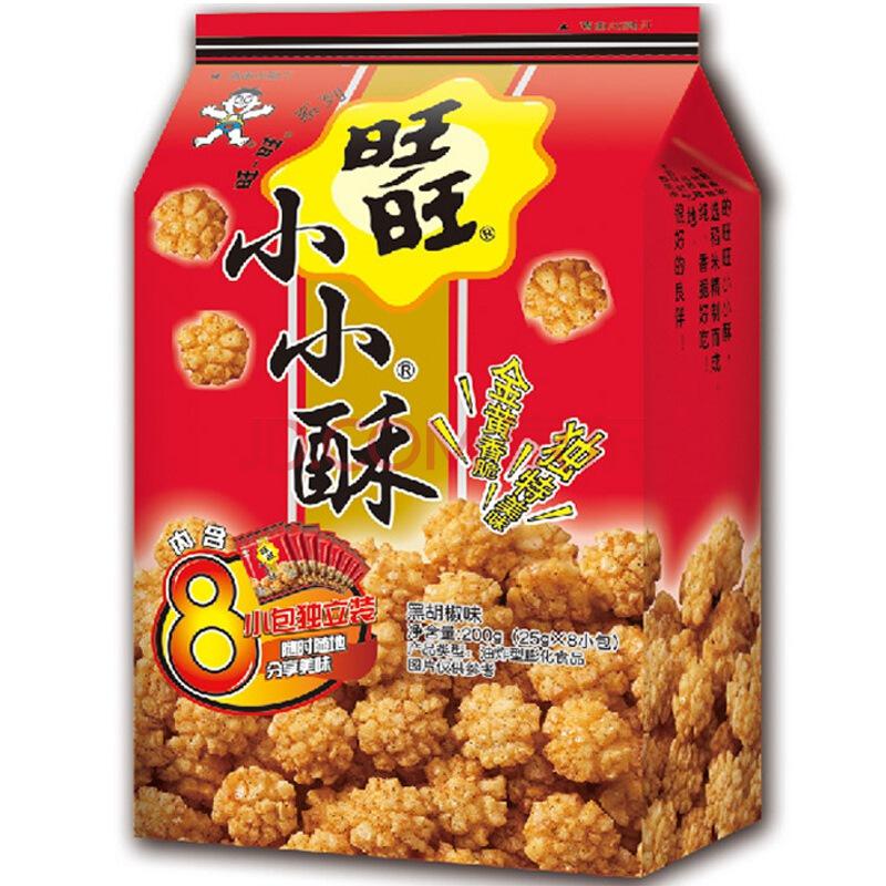 【京东超市】旺旺 小小酥 黑胡椒味 200g *10件