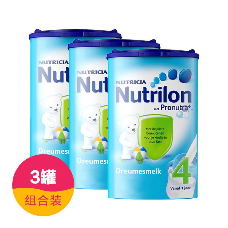 Nutrilon 诺优能 婴儿配方奶粉 4段  适合1岁以上宝宝 800g*3罐