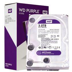 WD 西部数据 WD60PURX 台式机监控硬盘 紫盘 3TB