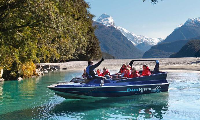 到中土世界，来一次魔戒之旅 新西兰格林诺奇达特河喷射快艇+森林徒步