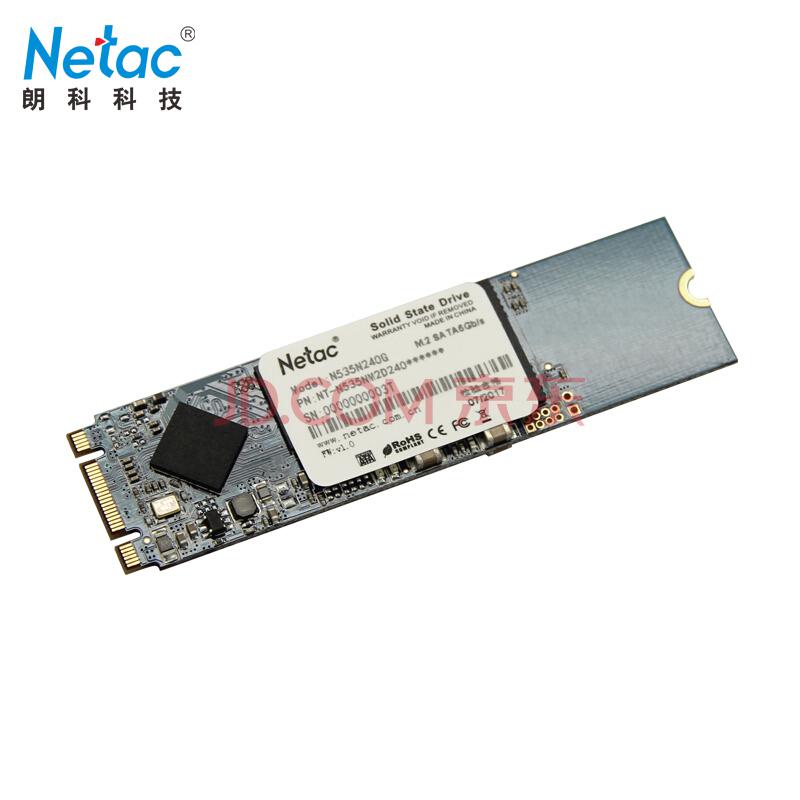 朗科（Netac）超光系列N535N240GM.22280SATA6Gb/s固态硬盘439元