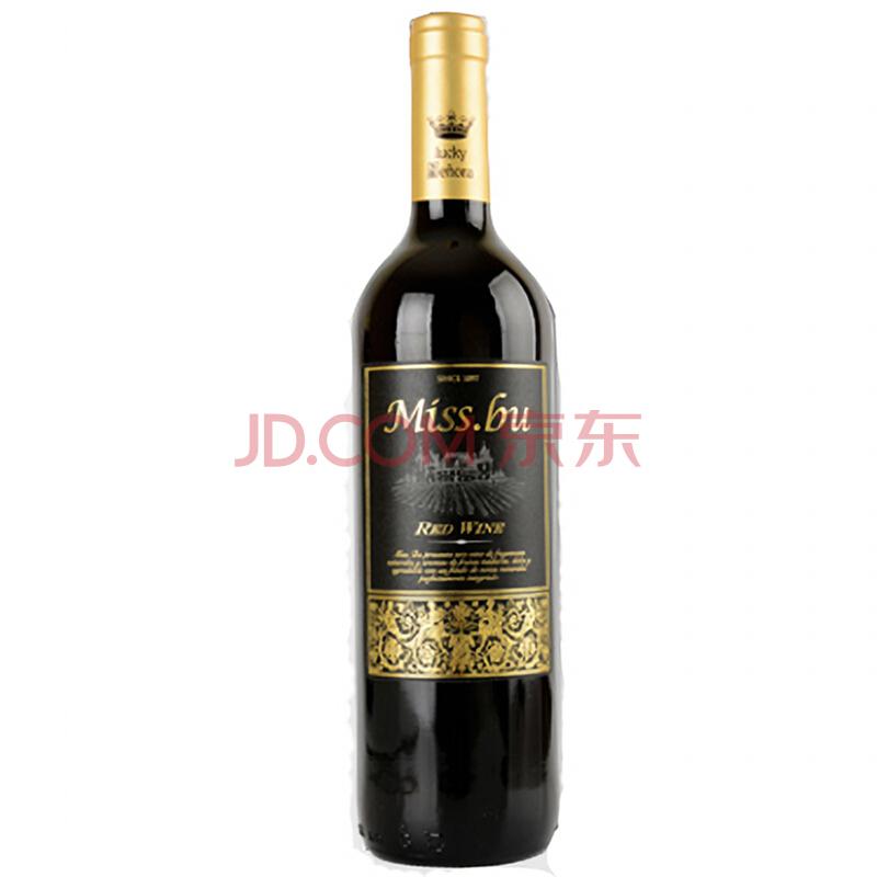 密斯布（MISS BU）维萨750ML 西班牙原瓶进口 橡木桶窖藏干红葡萄酒99.0元