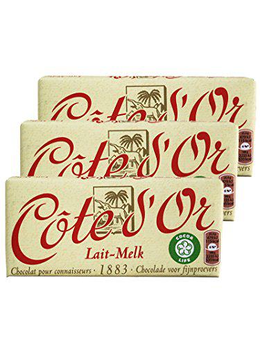 COTE D‘OR克特多金象 比利时牛奶巧克力150g*3