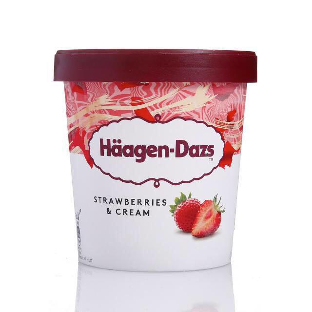 Häagen·Dazs 哈根达斯 草莓冰激凌 430g