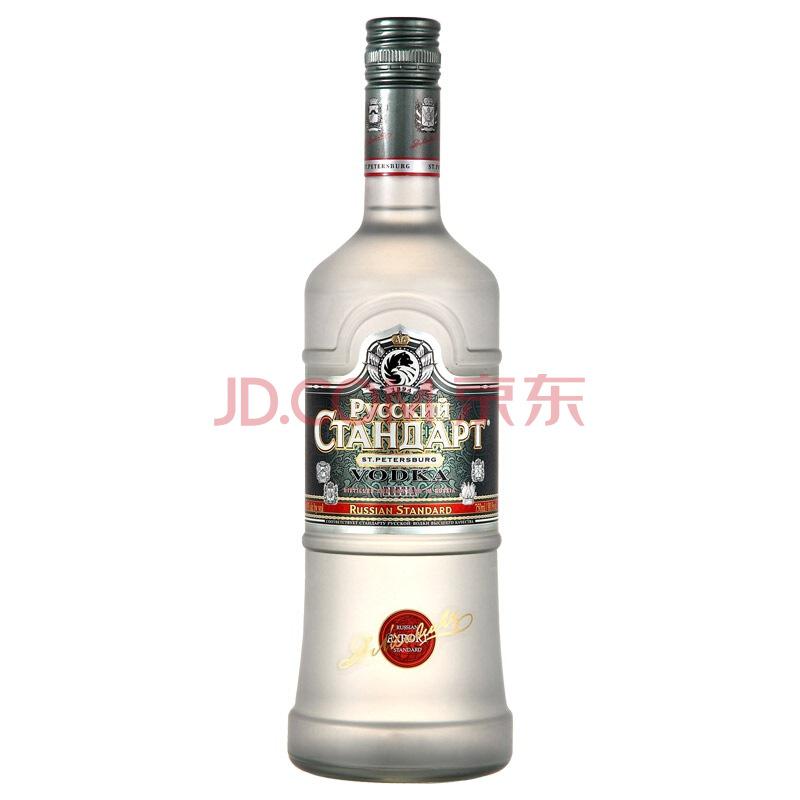 Russian Standard俄国斯丹达 洋酒 原味 伏特加 750ml59.5元