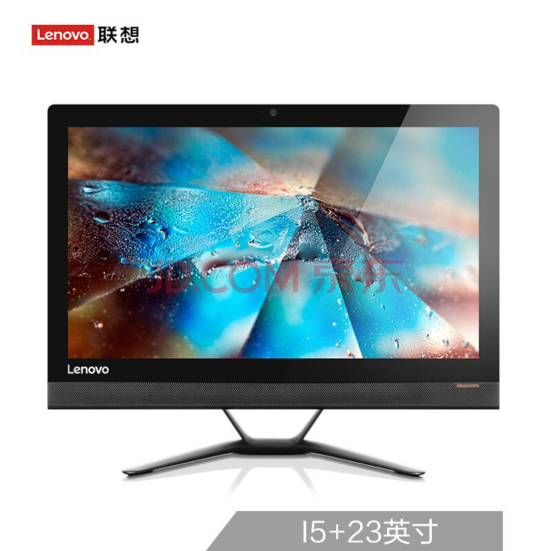 联想（Lenovo)AIO30023英寸一体机台式电脑（I57200U8G1T2G独显无线网卡蓝牙Win10）黑色4999元