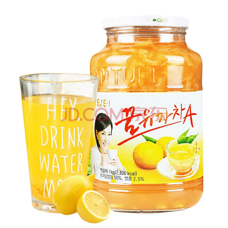 韩国进口 丹特（damtuh）蜂蜜柚子茶1kg33.9元