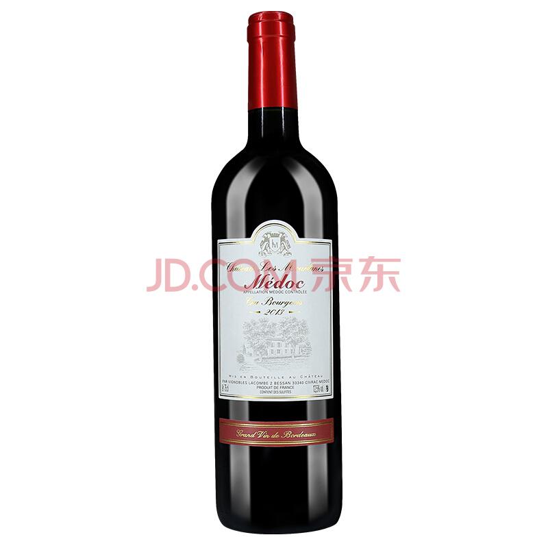 法国进口红酒 波尔多梅多克产区中级庄 丽丝慕兰酒庄干红葡萄酒 2013 750ml *5件264元（合52.8元/件）