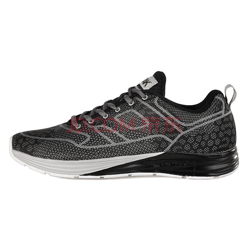匹克（PEAK）男跑步鞋时尚飞织休闲舒适运动鞋DH631151黑色/浅灰41码119元包邮，单买低价，多色多码可选，需要可入