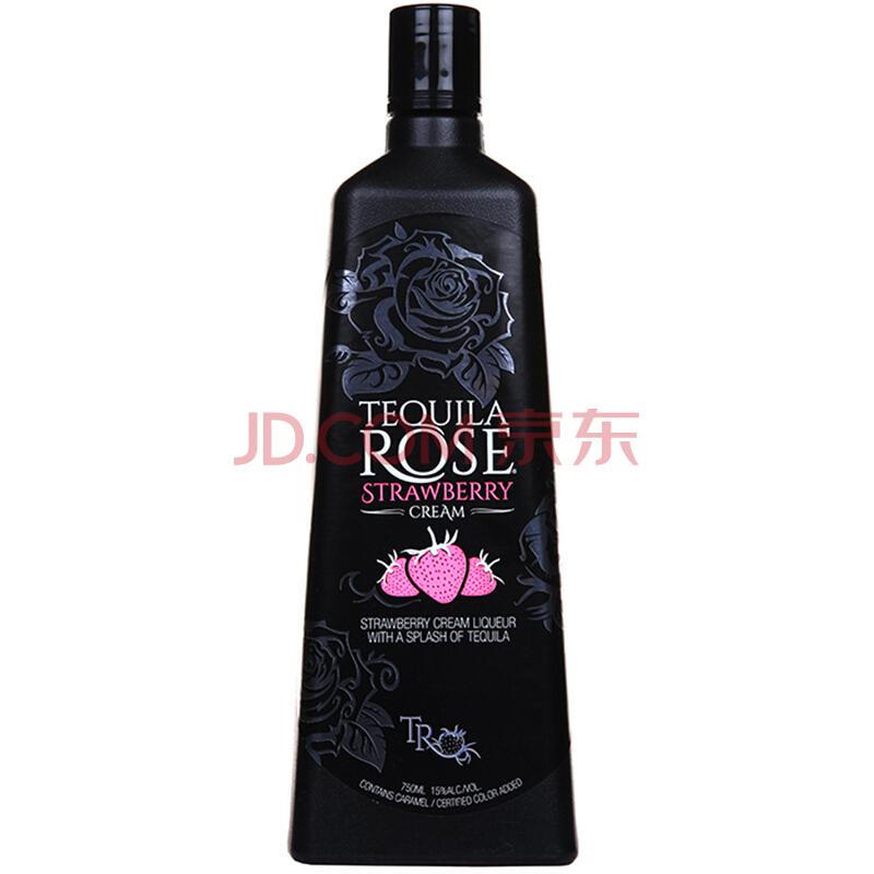 特奇拉玫瑰(Tequila Rose) 洋酒 美国 草莓口味利口酒750ml *2件235.2元（合117.6元/件）