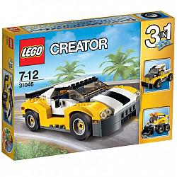 LEGO 乐高 Creator 创意系列 31046 高速跑车+ 60106 消防入门套装