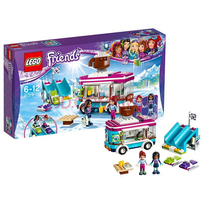 乐高玩具好朋友Friends6岁-12岁滑雪度假村热巧克力车41319积木LEGO168元
