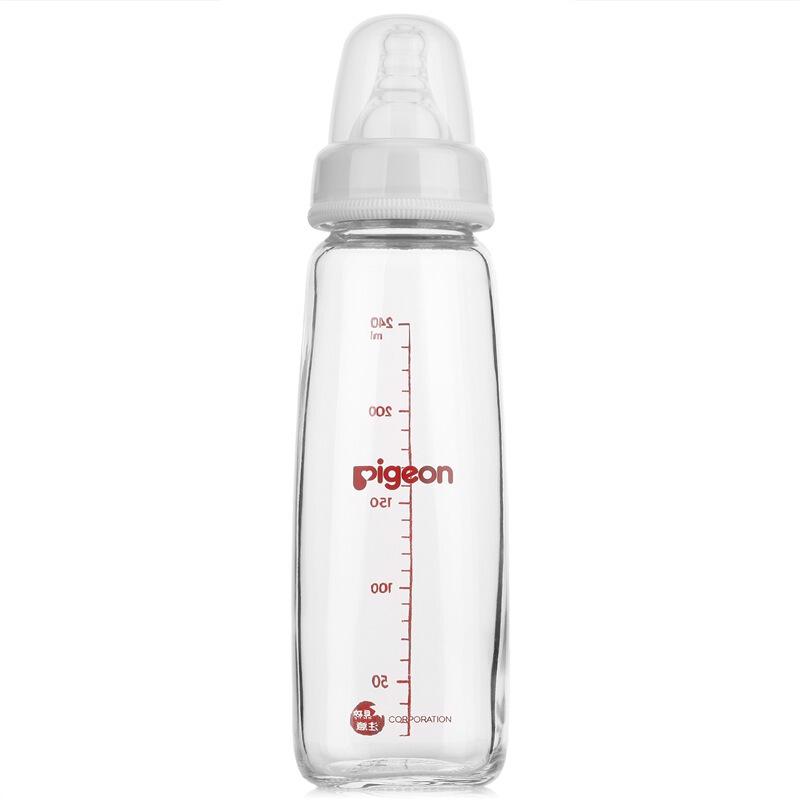 pigeon 贝亲 AA85 标准口径玻璃奶瓶 240ml