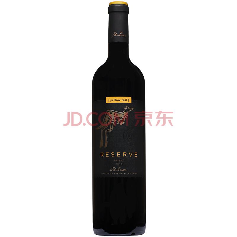 澳大利亚进口红酒黄尾袋鼠（YellowTail）签名版珍藏西拉红葡萄酒750ml79元