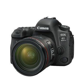 Canon 佳能 EOS 6D Mark II 单反套机（EF 24-70mm f/4L IS USM 镜头）