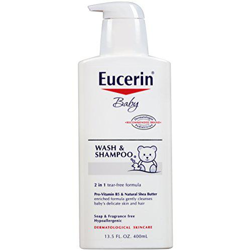 Eucerin 优色林 宝宝温和抗过敏洗发沐浴二合一 400ml*3 *2件