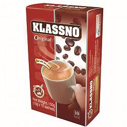 Klassno 卡司诺 3合1即溶咖啡 原味 150g＋Papatonk 虾片 切达奶酪味 20g