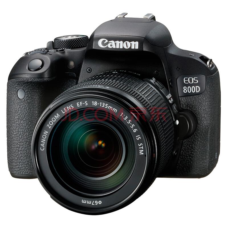 佳能（Canon）EOS800D单反套机（EF-S18-135mmf/3.5-5.6ISSTM）6598元