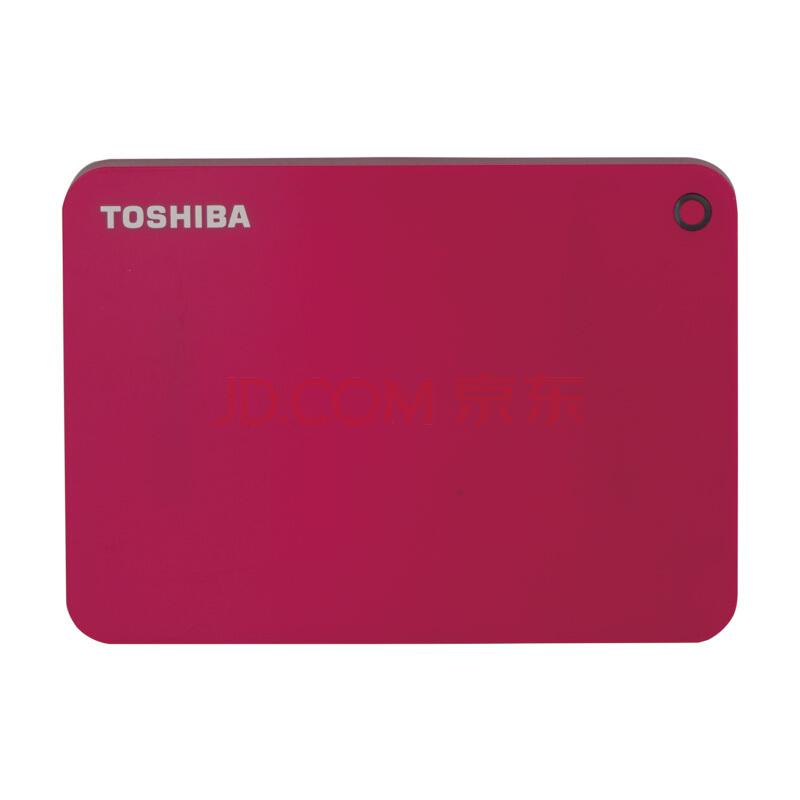 TOSHIBA 东芝 V9 高端系列 2.5英寸 移动硬盘（USB3.0）1TB（活力红）359元