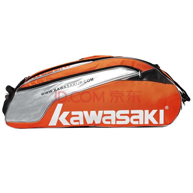 Kawasaki 川崎 TCC-8604 羽毛球包（六只装、橙色）