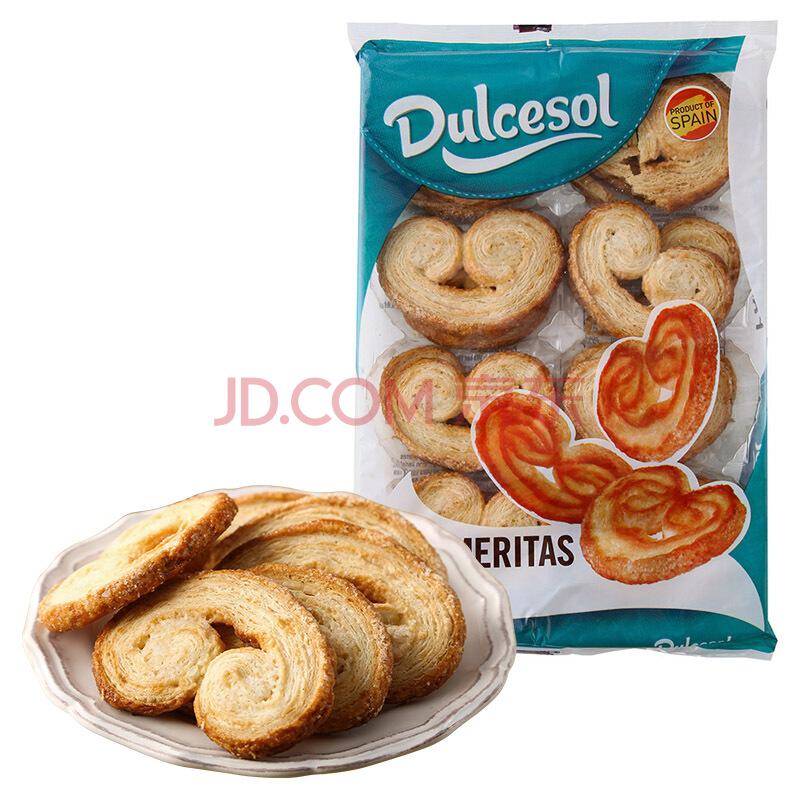 西班牙进口 都瑟（Dulcesol）蝴蝶酥180g/袋 *5件49.5元（合9.9元/件）