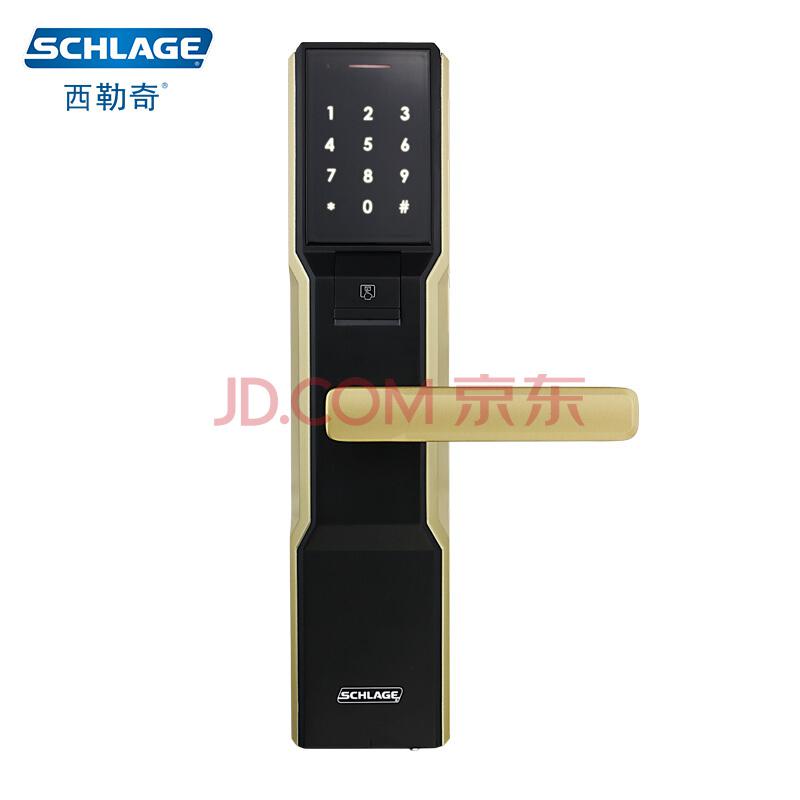 SCHLAGE 西勒奇 SD201 电子指纹密码锁  +凑单品