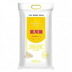 【京东超市】金龙鱼 面粉 高筋麦芯小麦粉5KG(产品包装：塑包装、无纺布包装随机发放)