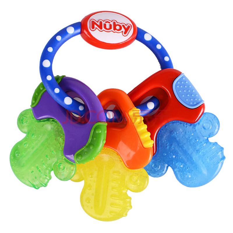 努比（Nuby）婴儿牙胶宝宝磨牙棒安抚奶嘴硅胶儿童牙刷美国品牌59元