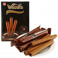 哇酥咔（WASUKA）巧克力味爆浆威化卷（饼干） 印度尼西亚进口 240g *10件