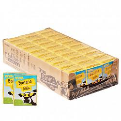 PLUS会员：VIVA韦沃香蕉牛奶200ML*27盒 英国进口牛奶