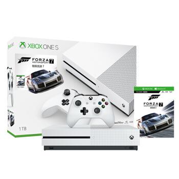 Microsoft 微软 Xbox One S 1TB 游戏机 Forza7 限量版