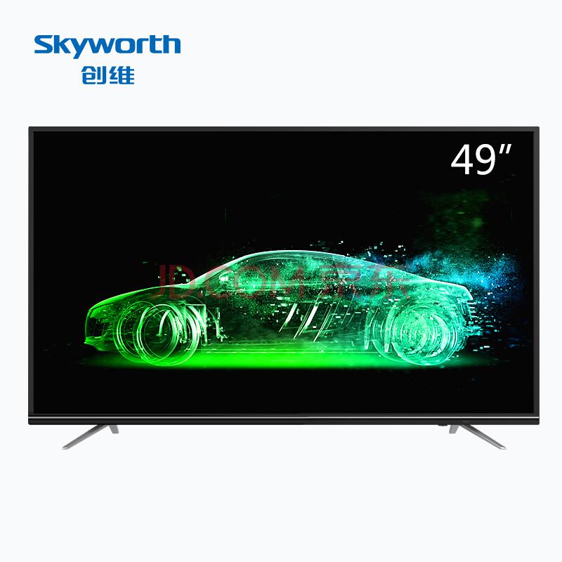 创维（Skyworth）49M949英寸HDR人工智能4K超高清智能互联网电视机(黑色)2498元