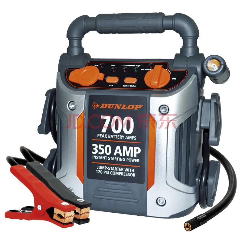 登路普（DUNLOP）汽车应急启动电源RP82521无线充气泵胎压计369元